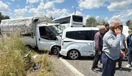 Diyarbakır'da kaza : 1'i ağır 4 kişi yaralandı