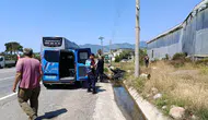 Mersin'de otobüs ve motosiklet çarpıştı : Emekli imam hayatını kaybetti