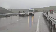 Erzurum Aşkale'de zincirleme trafik kazası : 3 yaralı