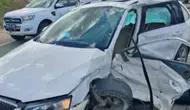 Aksaray'da iki otomobil çarpıştı : 1 ölü, 2 ağır yaralı
