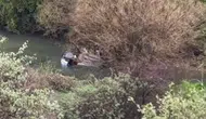 Kütahya'da otomobil 60 metrelik uçuruma yuvarlandı : 1 ölü, 1 ağır yaralı