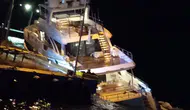Sinop'ta lüks yat yan yattı : 6 mürettebat kurtarıldı