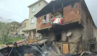 Rize'de iki evde yangın paniği