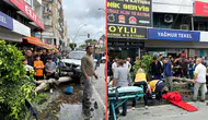 Antalya'da iki otomobil çarpıştı : 4 yaralı