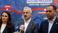Bakan Uraloğlu, Mersin-Adana-Osmaniye-Gaziantep Hızlı Tren Projesi'ni yerinde inceledi