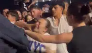 Bursa'da konser alanında tekmeli yumruklu kavga : O anlar kamerada