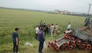 Hatay'da römork devrildi : 4 kişi yaralandı