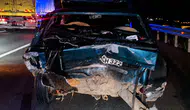 Kırıkkale'de bankette duran otomobile araç çarptı, 6 kişi yaralandı