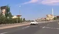 Ankara'da makas atan sürücünün otomobile çarpıp kaçması kamerada