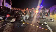 Şanlıurfa'da otomobiller çarpıştı : 2 ölü, 6 yaralı