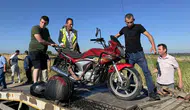 Edirne’de motosiklet su kanalına devrildi ! Sürücü 10 saat sonra ölü bulundu