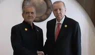 Cumhurbaşkanı Erdoğan, İranlı mevkidaşı Pezeşkiyan ile görüştü