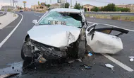 Nevşehir'de otomobil aydınlatma direğine çarptı : 15 yaşındaki çocuk öldü, 3 yaralı