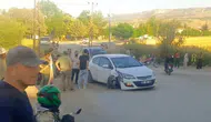 Adıyaman'da otomobil elektrik direğine çarptı : 5 kişi yaralandı