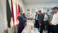 Bingöl Adaklı'da yıl sonu programı : El emeği ürünler sergilendi