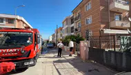 Eskişehir'de benzin doldurulan motorlu tırpan alev aldı : Yangında 2 kişi dumandan etkilendi