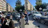 Samsun Atakum'da zincirleme trafik kazası