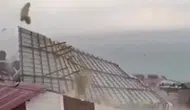Bitlis’te dolu ve fırtına etkili oldu