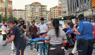 Kayseri'de AVM önünde bıçaklı kavga : 1 kişi yaralandı