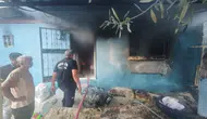 Mersin'in Mut ilçesinde bir evde yangın çıktı