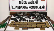 Niğde merkezli 3 ilde silah kaçakçılığı : 14 gözaltı
