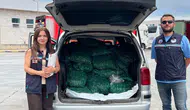 Kapıkule'de kaçakçılık : 840 kilogram kum midyesi ele geçirildi