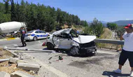 Muğla Ula'da trafik kazası : 4 kişi yaralandı