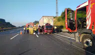 Kuzey Marmara Otoyolu'nda feci kaza : 1'i bebek 3 kişi hayatını kaybetti