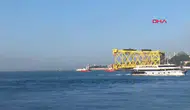 İstanbul Boğazı sondaj platformu geçişi nedeniyle gemi trafiğine kapatıldı
