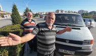 Karaman'da 81 yaşındaki sürücü kazayı yara almadan atlattı
