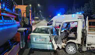 Ordu Ünye'de kaza : 1 ölü, 1 yaralı