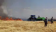 Diyarbakır'da yüzlerce dönümlük arazi küle döndü