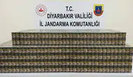 Diyarbakır'da kaçakçılık operasyonu : Yaklaşık 15 bin paket kaçak sigara ele geçirildi