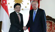 Cumhurbaşkanı Erdoğan, Singapur Başbakanı Lawrence Wong'u kabul etti