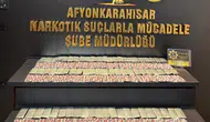 Afyonkarahisar'da 3 bin uyuşturucu hap ele geçirildi
