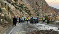 Mersin'de zincirleme kaza : 4 araç birbirine girdi