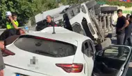 Siirt'te otomobil ile tır çarpıştı : 4 yaralı
