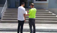 Mersin'de trafiği tehlikeye atan sürücüye 21 bin lira ceza yazıldı