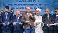 Cumhurbaşkanı Erdoğan, Edirne'de toplu açılış törenine katıldı