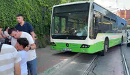 Bursa'da korkutan kaza : Anne ve bebeğine halk otobüsü çarptı