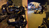 Gaziantep'te motosikletler çarpıştı : 2'si ağır 4 yaralı