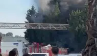 Bursa'da fabrikada yangın : Kaynak çalışması alevlere neden oldu