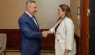 Bakan Fidan, Kanada Parlamentosu Milletvekili Açan ile görüştü