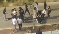 Adıyaman'da düğün konvoyunda kavga çıktı