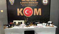 Kırklareli'nde suç örgütü operasyonu : 6 kişi yakalandı