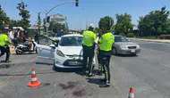 Balıkesir'de otomobil ve motosiklet çarpıştı, bir kişi yaralandı