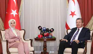 KKTC Başbakanı Üstel, Bakan Göktaş ile görüştü