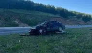 Ardahan'da otomobil devrildi : Sürücü hayatını kaybetti