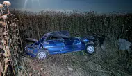 Şanlıurfa'da otomobil şarampole devrildi : Kazada 4 yaralı