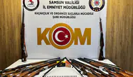 Samsun'da kaçak silah operasyonunda 2 kişi yakalandı